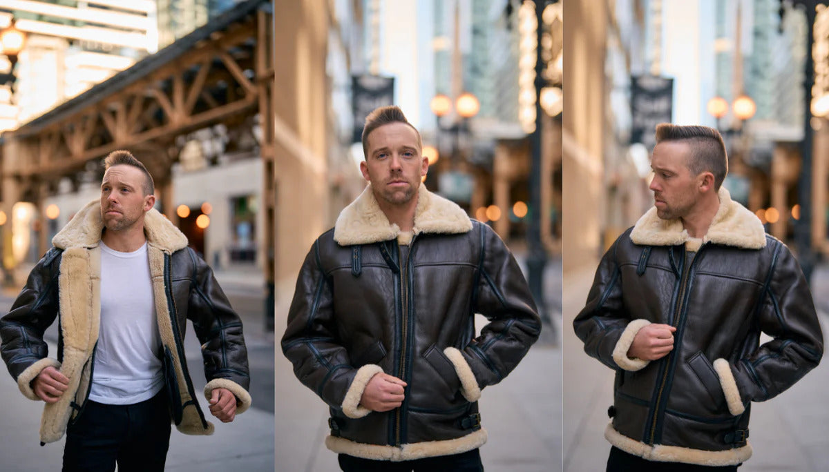 Main Characteristics of a Leather Aviator Jacket