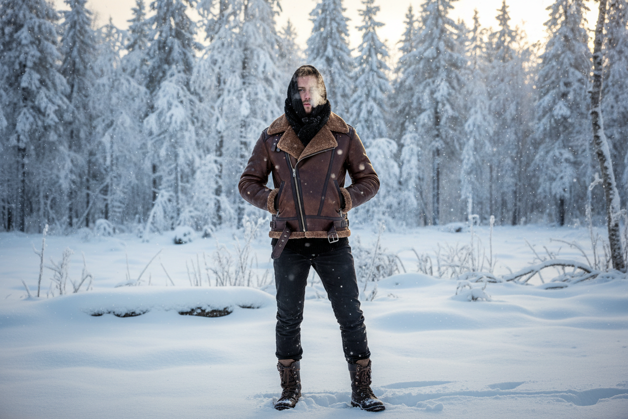 Best Leather Jackets for Canadian Winter: What Actually Works Below Freezing