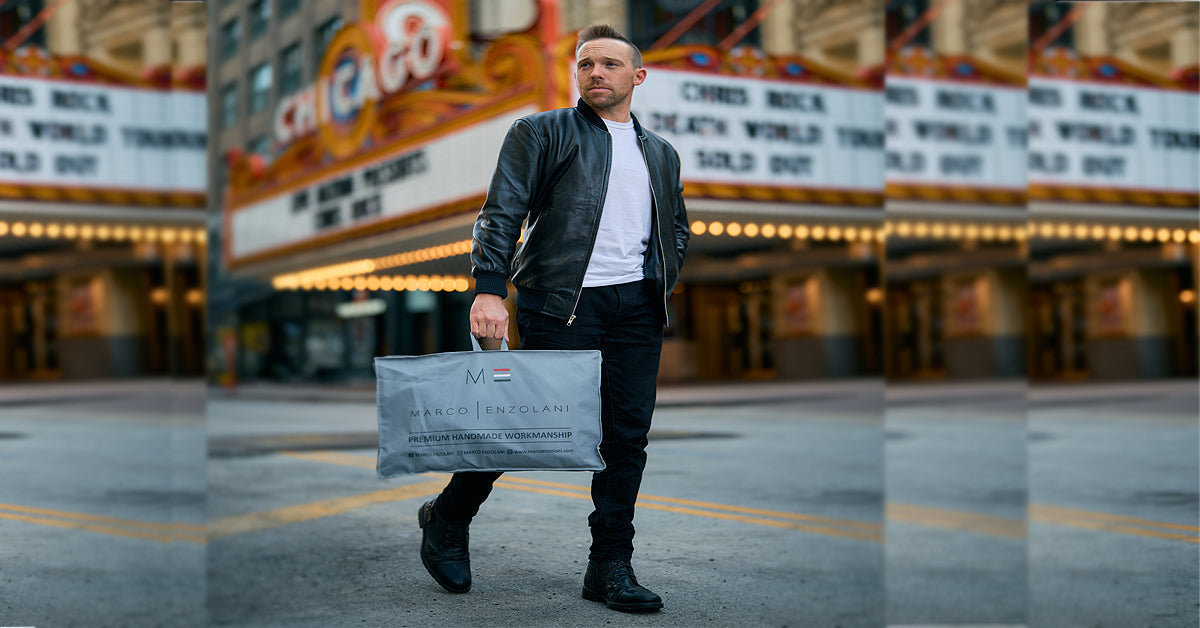 Leather Bomber Jackets for Snowy Weather in Canada