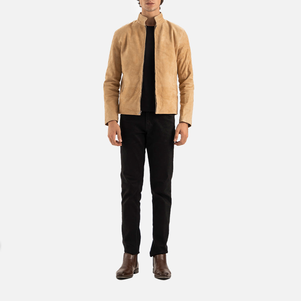Alpi Suede Biker Jacket