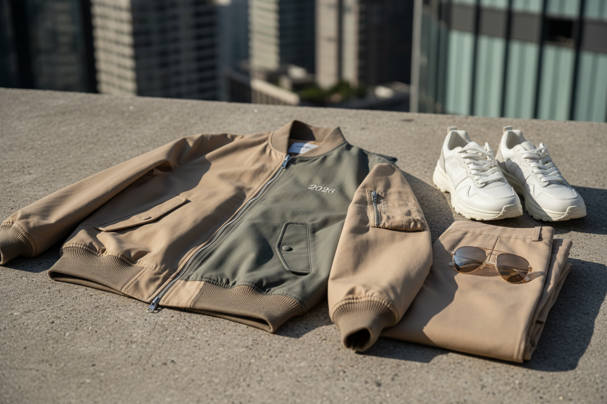 classic bomber jacket for everyday wear in UK