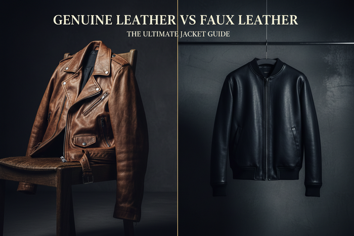 Genuine Leather vs Faux Leather Jackets