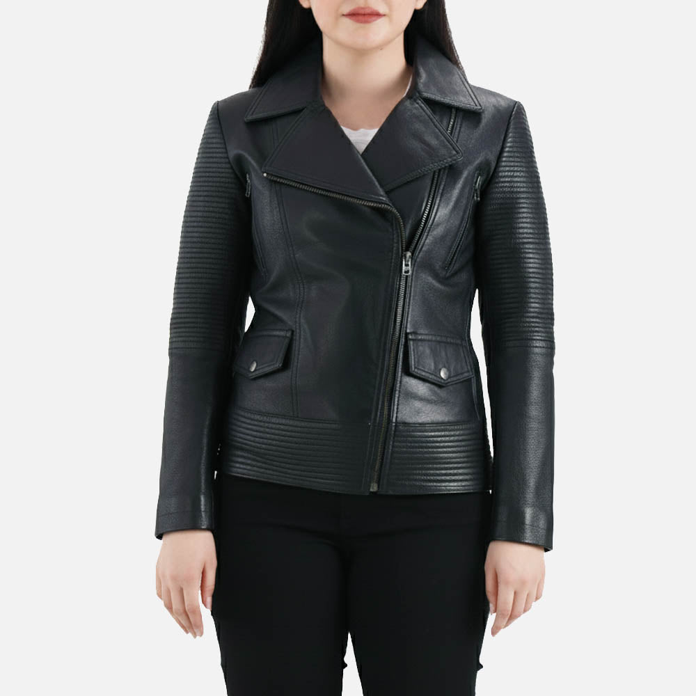 Black Biker Jacket Women