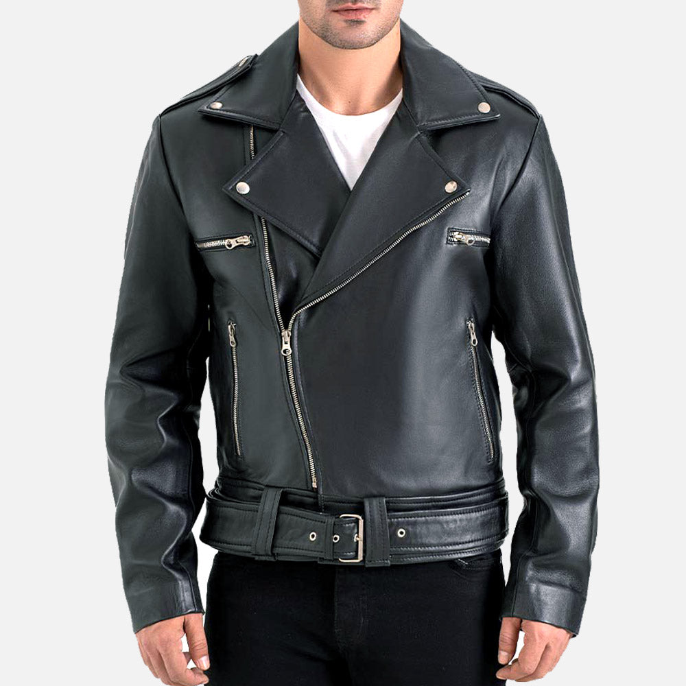 Milano Black Leather Jacket