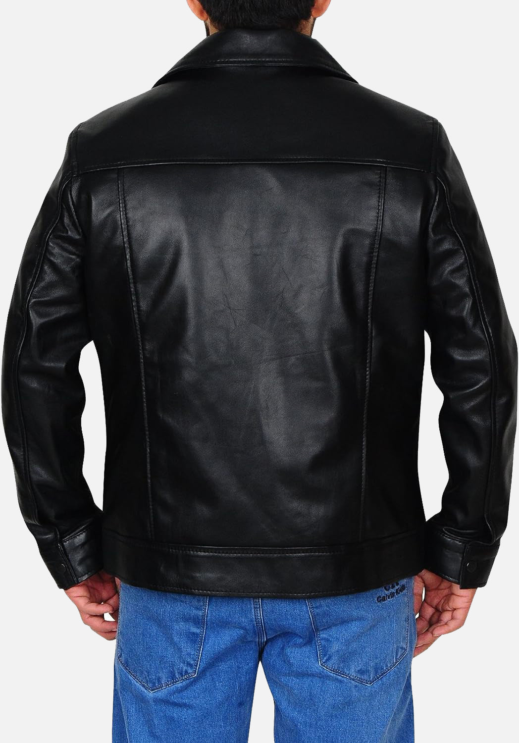 MA1 American Black Leather Jacket