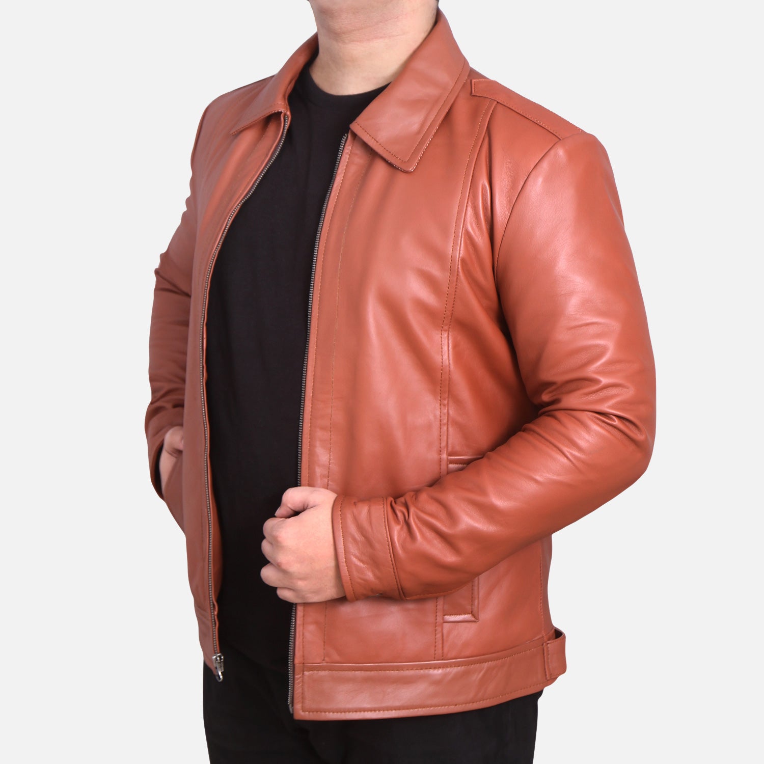 John Wick Tan Leather Jacket