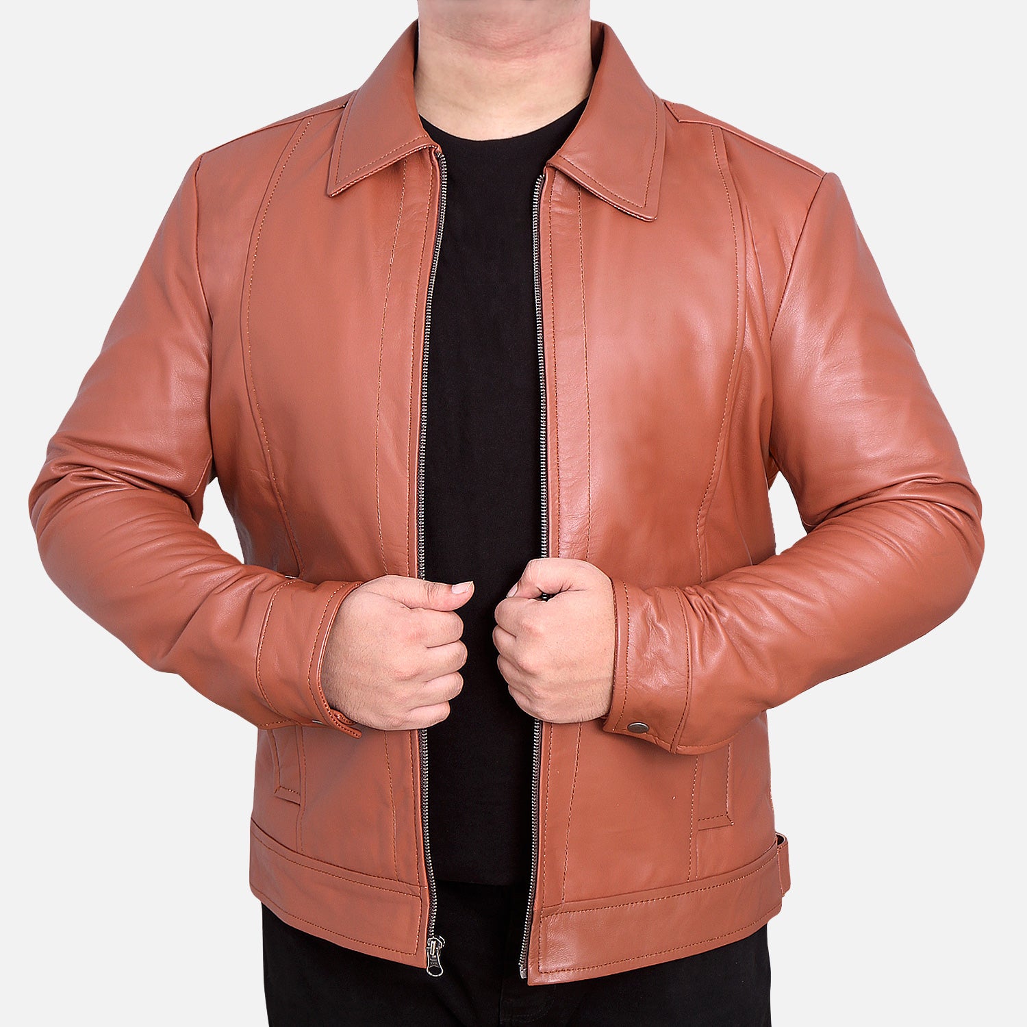 John Wick Tan Leather Jacket