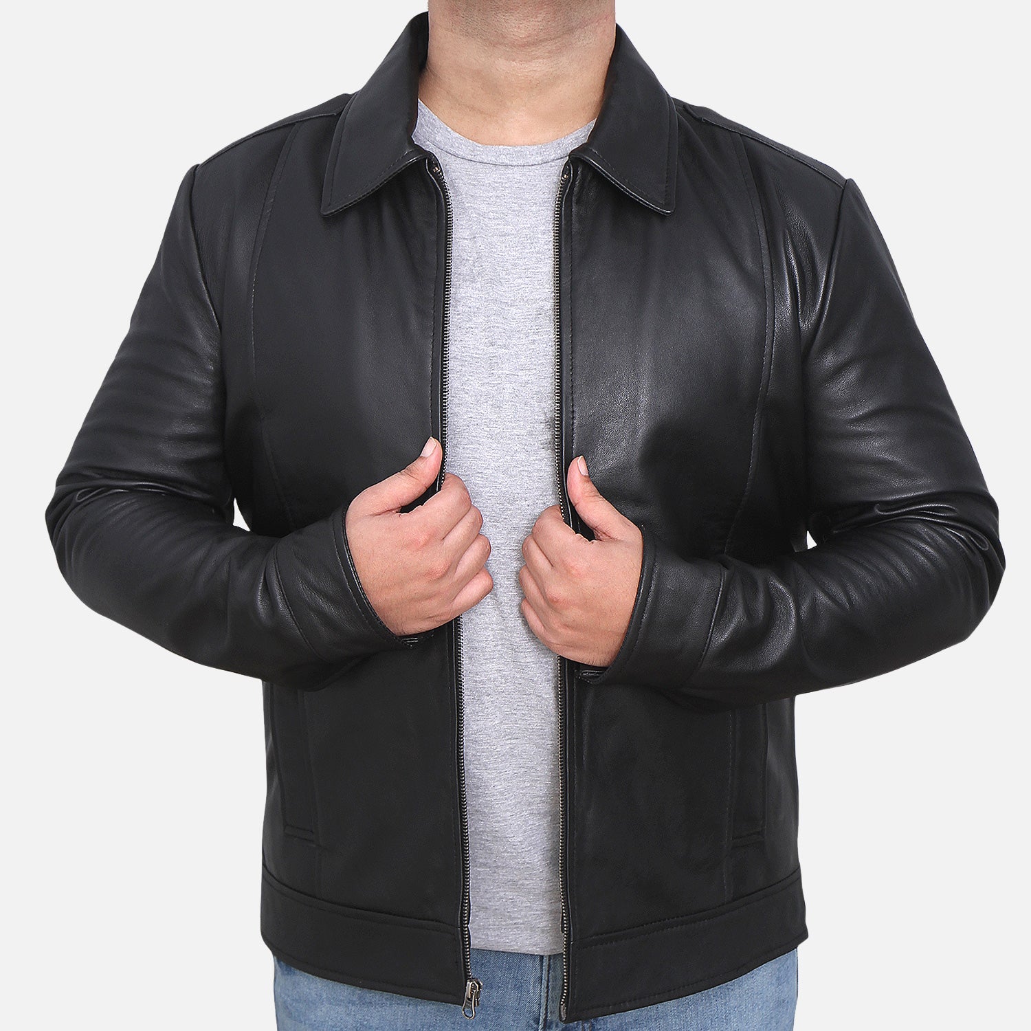 John Wick Black Leather Jacket - Marco Enzolani