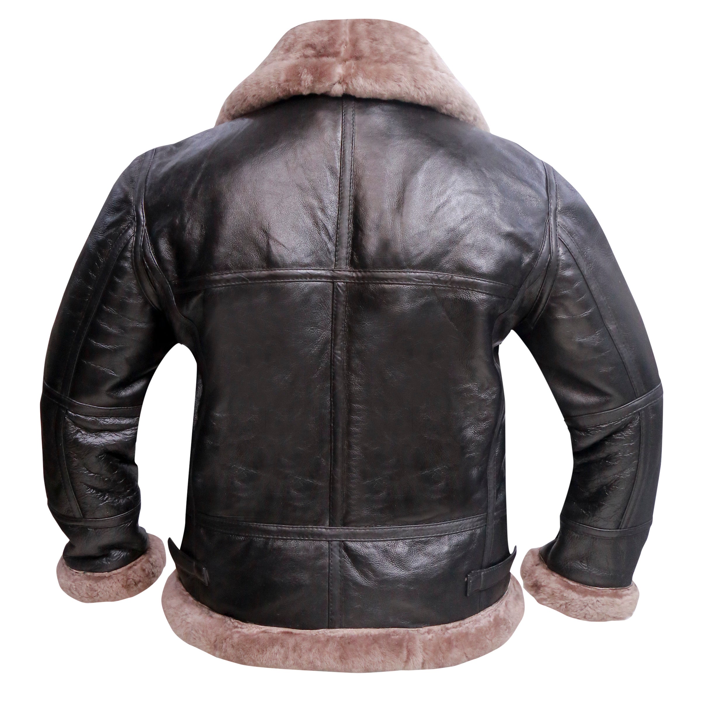 Roxo B3 Real Shearling Bomber Jacket