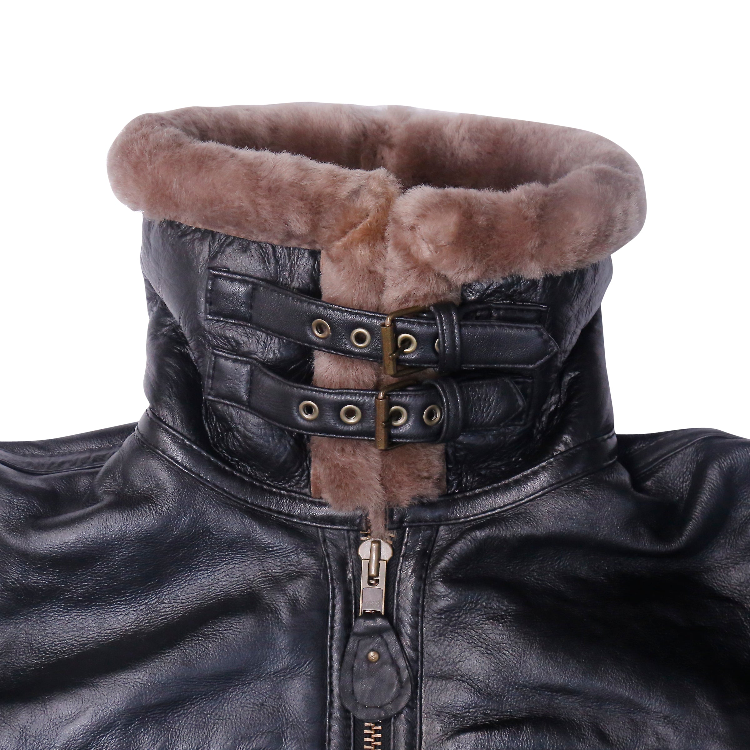 Roxo B3 Real Shearling Bomber Jacket