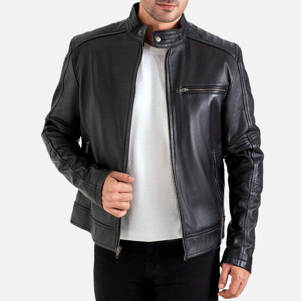 Milano Black Leather Jacket